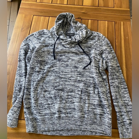 Men’s Express Cowl Neck Sweater - Picture 1 of 2